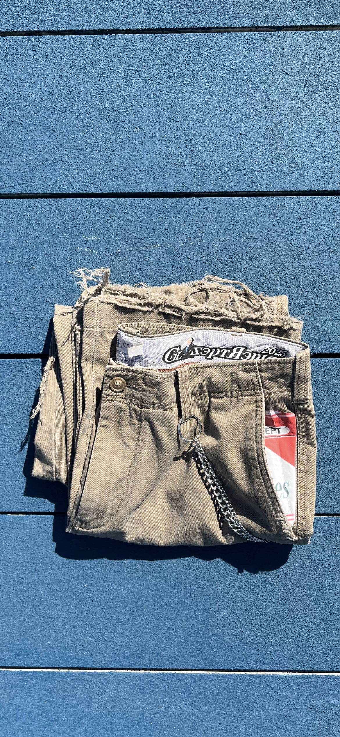 Jcrew Ciggs Khakis size 34